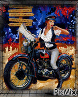 Motorcycle Girl.