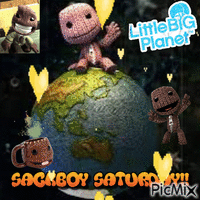 Sackboy Saturday - Besplatni animirani GIF