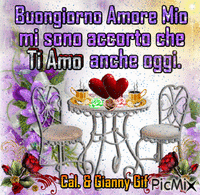 Buongiorno Amore - Бесплатный анимированный гифка