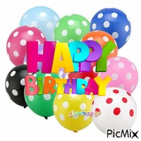 happy birthday! - GIF animé gratuit
