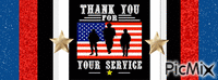 Thank You Veterans - Darmowy animowany GIF
