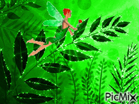 A flying fairy - Бесплатни анимирани ГИФ