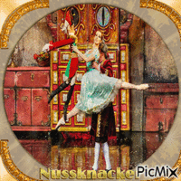 Das Ballett „Nussknacker“ - Безплатен анимиран GIF