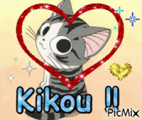 Kikou !! - Бесплатный анимированный гифка