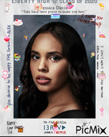 Giff 13 Reasons Why Jessica créé par moi アニメーションGIF