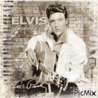 Elvis - Sepia - Δωρεάν κινούμενο GIF