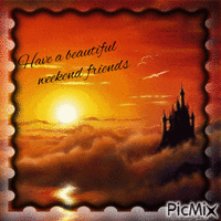 Beautiful weekend анимирани ГИФ