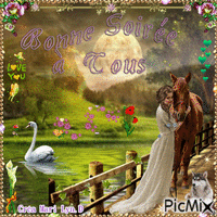 cheval sur le pont-mary geanimeerde GIF