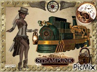 steampunk animovaný GIF