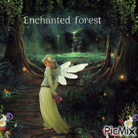 ENCHANTED FOREST animēts GIF