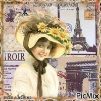 concours : Carte postale de Paris - GIF animé gratuit