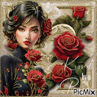 Kissed By A Rose... - GIF animate gratis