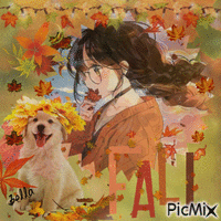 Fall! GIF animé