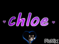 chloe je t'aime - Бесплатный анимированный гифка