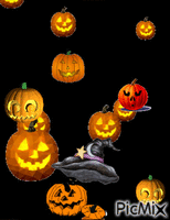 Pumpkin fun - Gratis animeret GIF