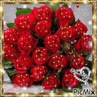 Rose rosse - Besplatni animirani GIF