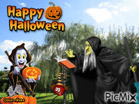 Halloween animovaný GIF
