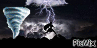 orage - GIF animé gratuit