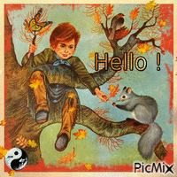 Hello ! 🐿 - Бесплатни анимирани ГИФ