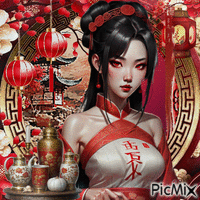 Geisha - Besplatni animirani GIF
