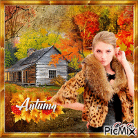 Autumn woman 🌹🌼