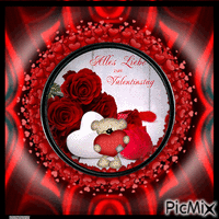 Alles Liebe zum Valentinstag animált GIF