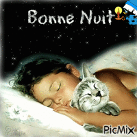 Bonne nuit les Enfants - Δωρεάν κινούμενο GIF