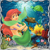 Ariel animowany gif