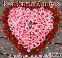 Boa Tarde Amigos - Безплатен анимиран GIF