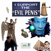 doctor who evil penis анимирани ГИФ