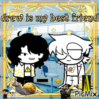 me and drew!!!!!!!!!!!!!!!!!!! 动画 GIF