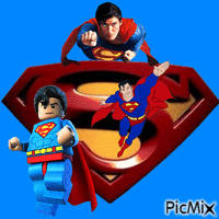 Superman GIF animata