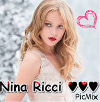 nina ricci - Бесплатный анимированный гифка