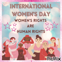 International Women's Day - GIF animé gratuit