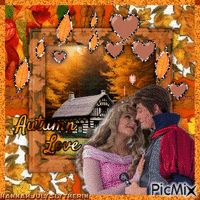 ♦Aurora & Phillip - Autumn Love♦ - Nemokamas animacinis gif