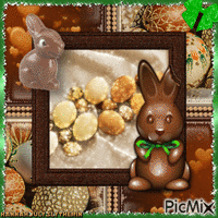 {[A Chocolate Bunny]} - GIF animado grátis