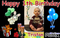 Happy 1th Birthday Tristan @FsogOlympe