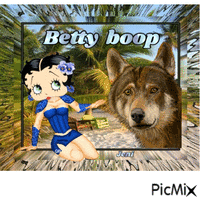 Betty boop GIF แบบเคลื่อนไหว