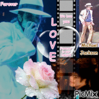 Michael Jackson 2 par BBM animeret GIF