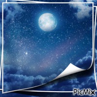 Moon & Stars - ilmainen png
