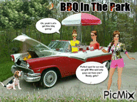 BBQ In The Park - Free animated GIF