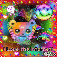 LPS I love the internet Animated GIF