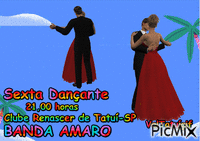 Banda Amaro - Sexta Dançante - GIF animé gratuit