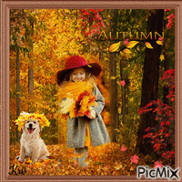Velcome automne 🌻❤️🌻 GIF animado