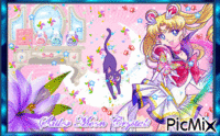 Sailor moon crystal! animerad GIF