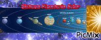 Nuestro Sistema Planetario Solar - GIF animé gratuit