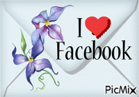 Facebook анимированный гифка