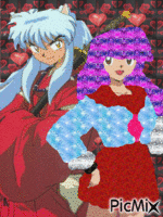 Inuyasha Y Su Hermana - GIF animado grátis