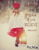 All Things are Possible - GIF animado gratis