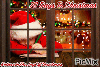 76 days to christmas - 免费动画 GIF